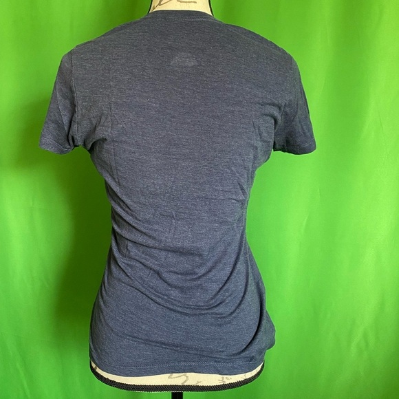 Denver Broncos Blue V-Neck T-Shirt - Picture 3 of 5